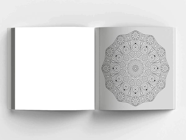 Colouring Book Mandala Art for Adults