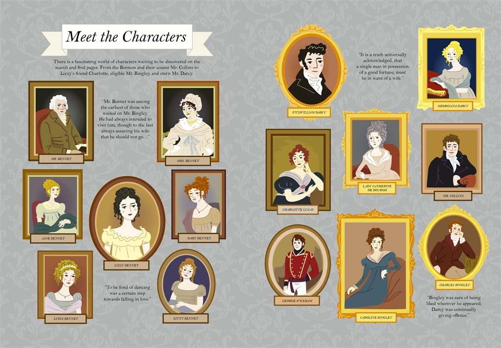 Pride and Prejudice Search and Find - Sarah Powell