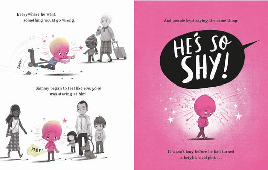 Sammy Feels Shy: A Big Bright Feelings Book - Tom Percival