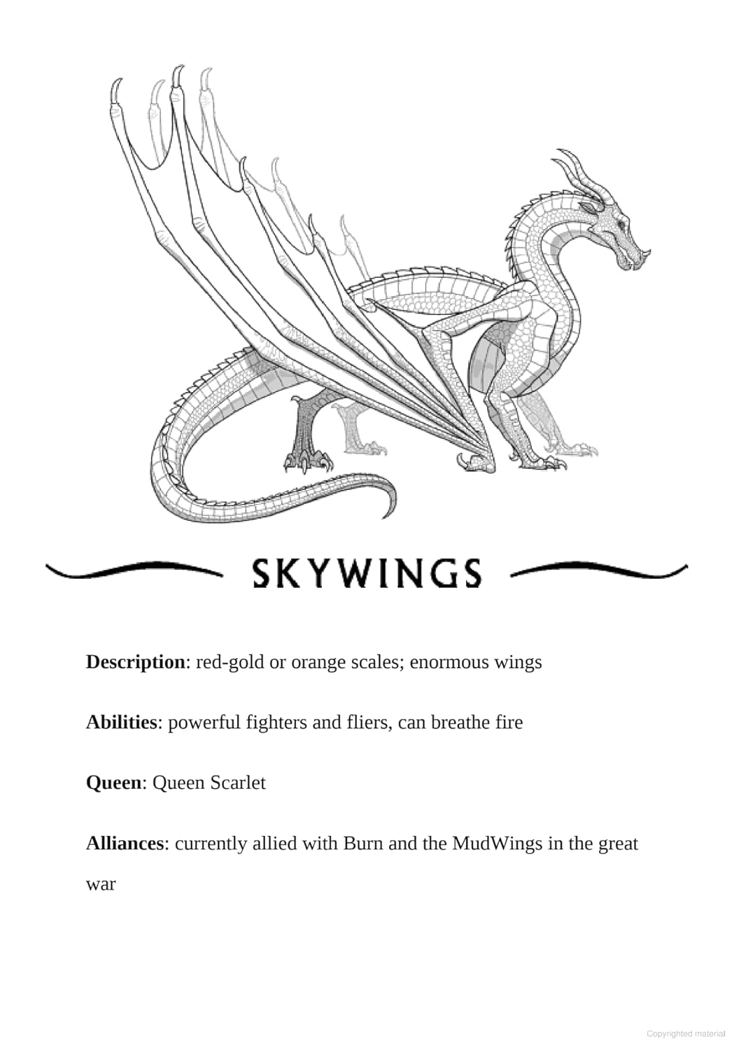 Wings of Fire #02: The Lost Heir