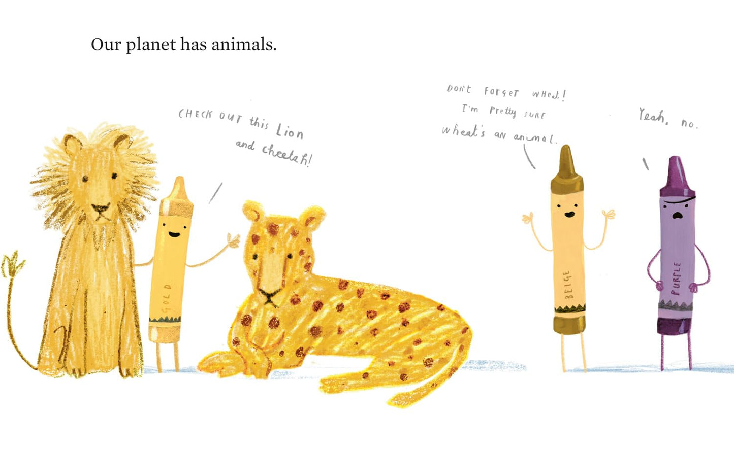 The Crayons Love Our Planet