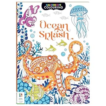 Kaleidoscope Colouring: Ocean Splash