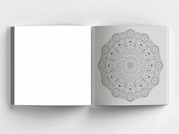 Colouring Book Mandala Art for Adults