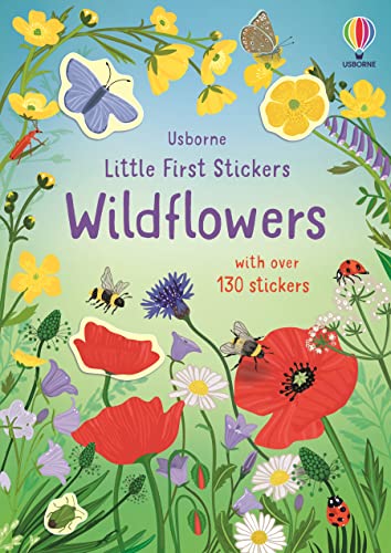 Usborne Little First Stickers Wildflowers