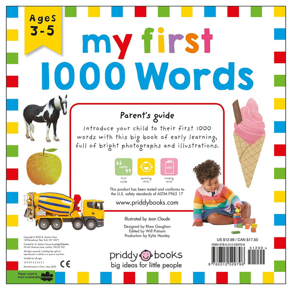 Priddy Learning: My First 1000 Words