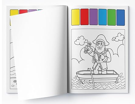 Pick and Paint Pirates Coloring Activity Book