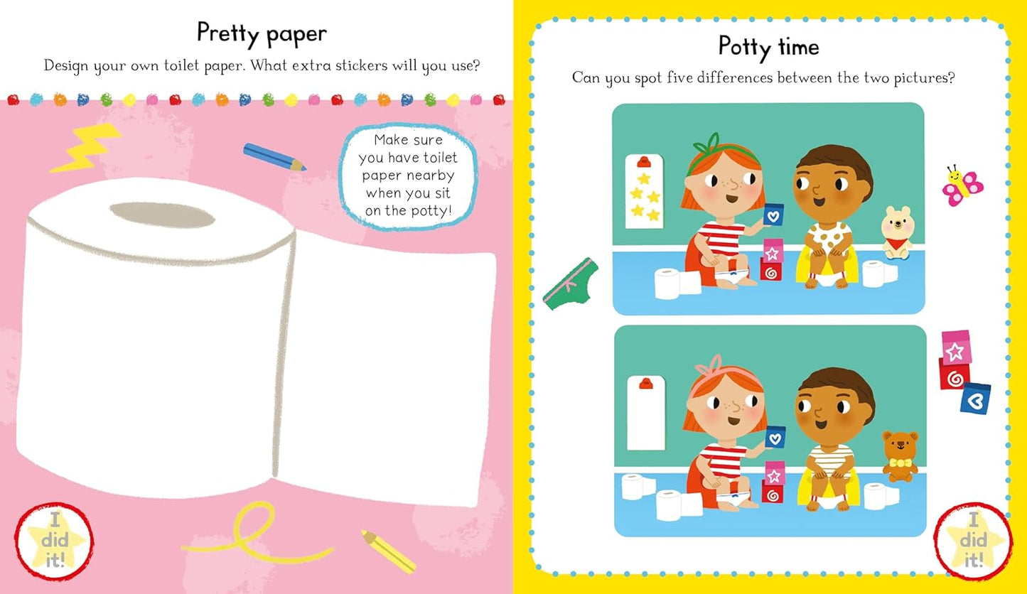 No More Nappies Sticker Activity Book