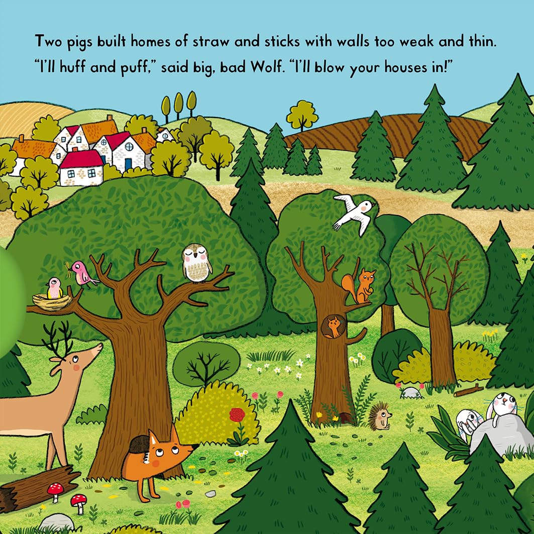 First Stories: The Three Little Pigs - Push Pull Slide