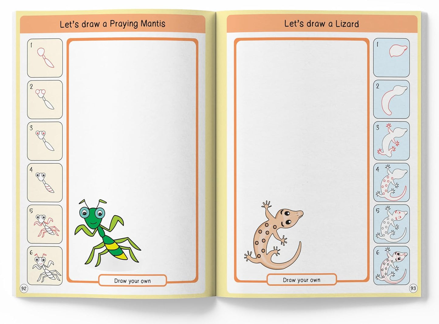 How To Draw 101 Animals Activity Book for Kids