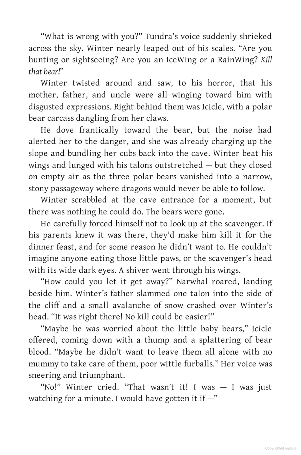 Wings of Fire #07: Winter Turning