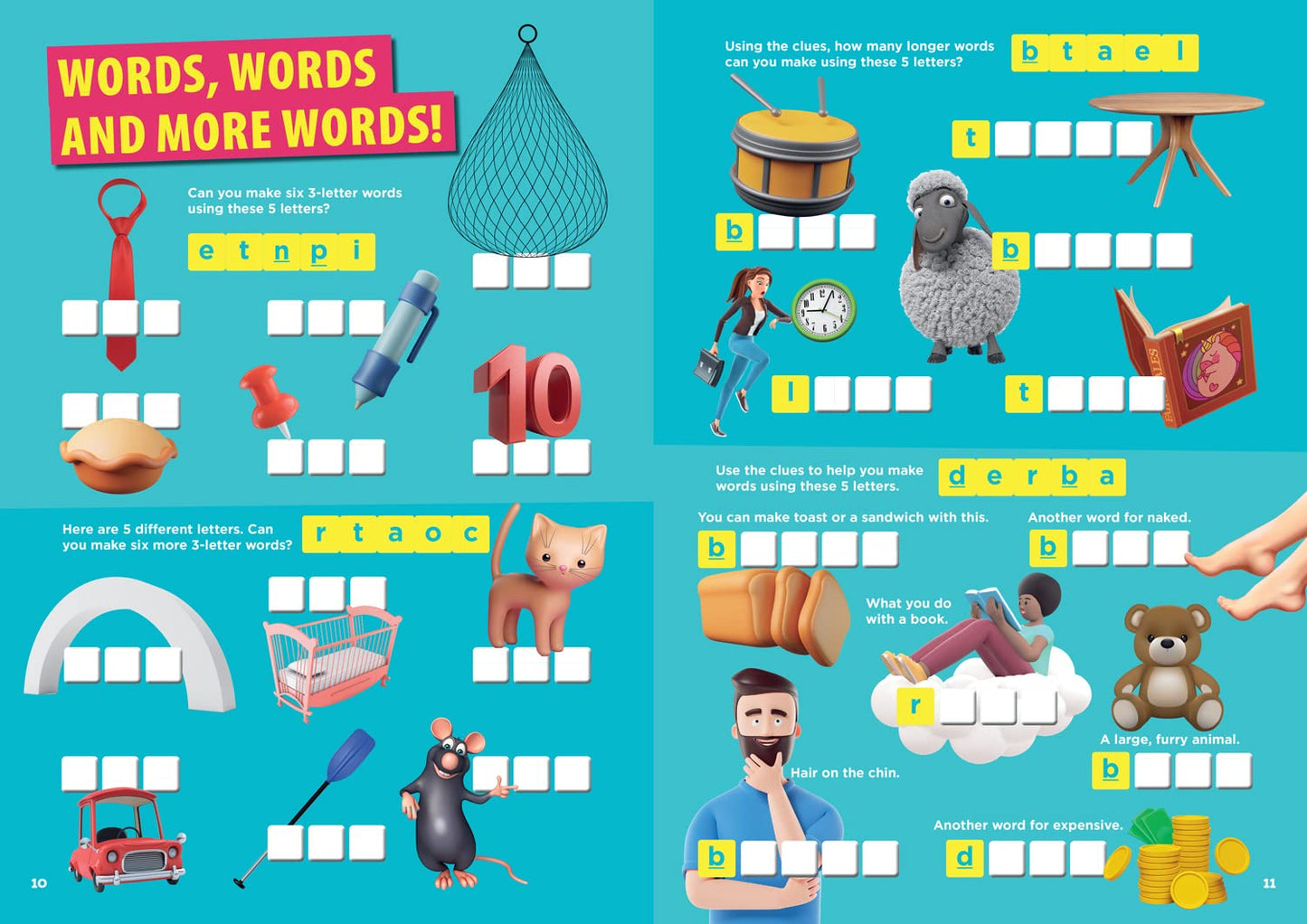 SCRABBLE Junior: Spelling Activity Book Age 6-7