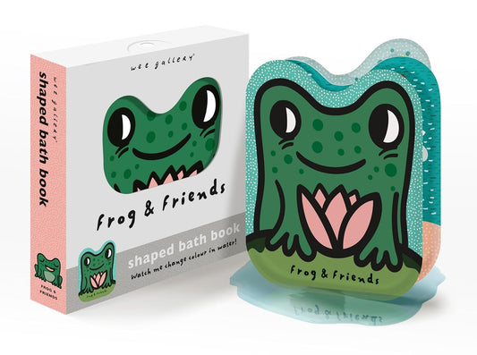 Frog And Friends: Shaped Bath Book