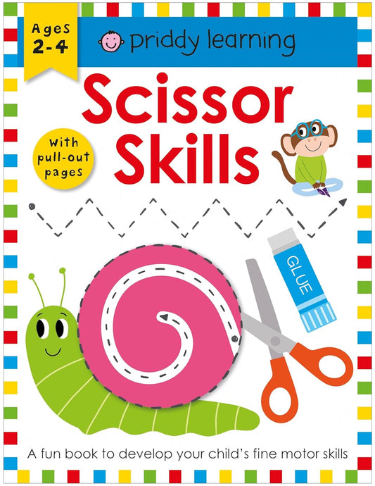 Priddy Learning: Scissor Skills with Pull-Out Pages