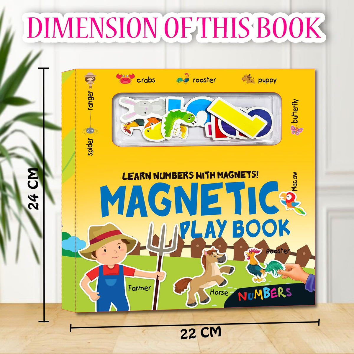 Learn Numbers - Magnetic Play Book