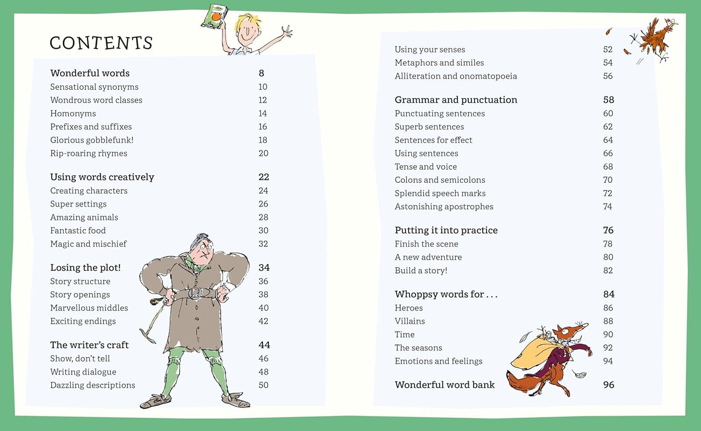 Roald Dahl Wonderful Words for Writing