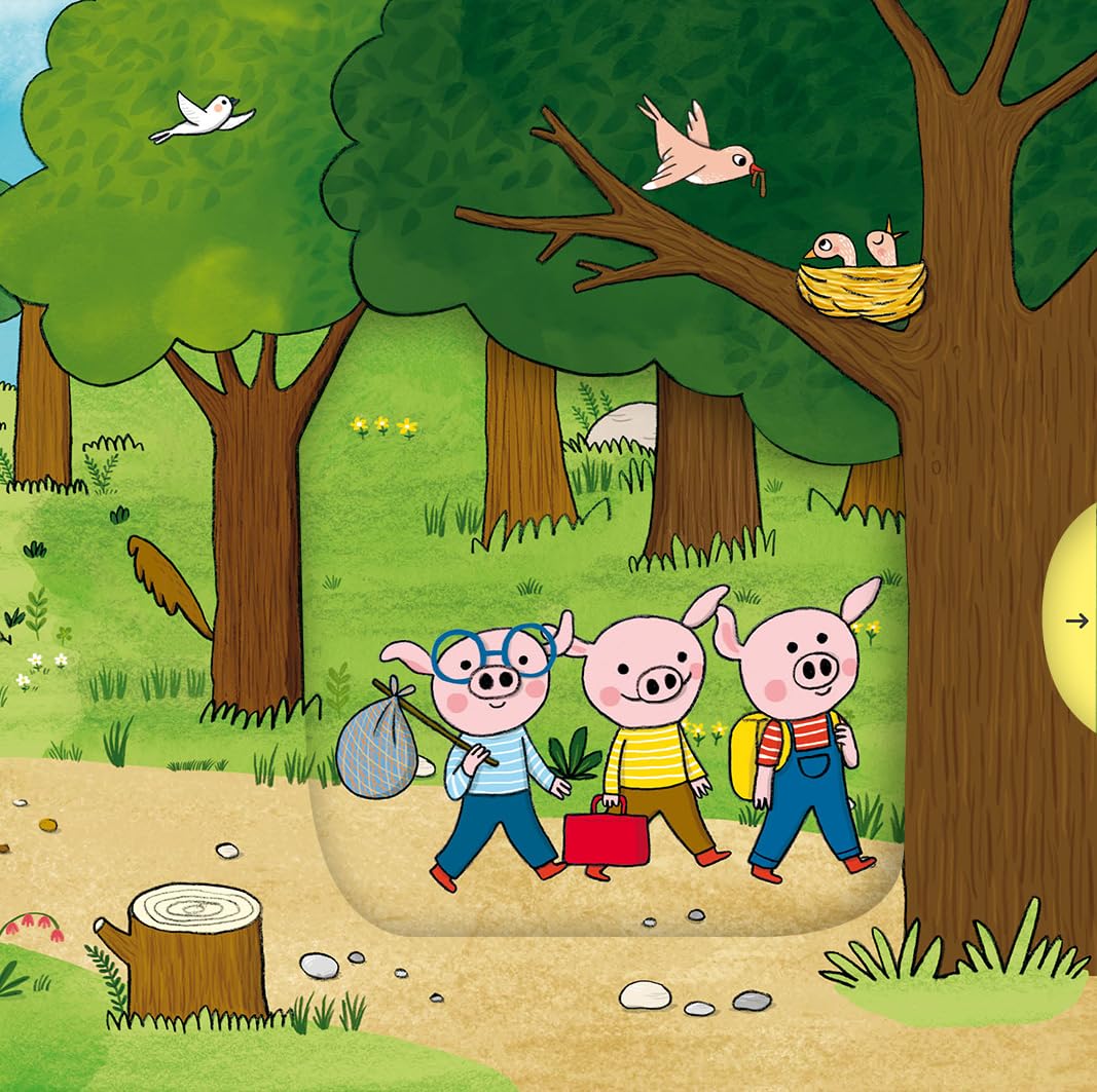 First Stories: The Three Little Pigs - Push Pull Slide