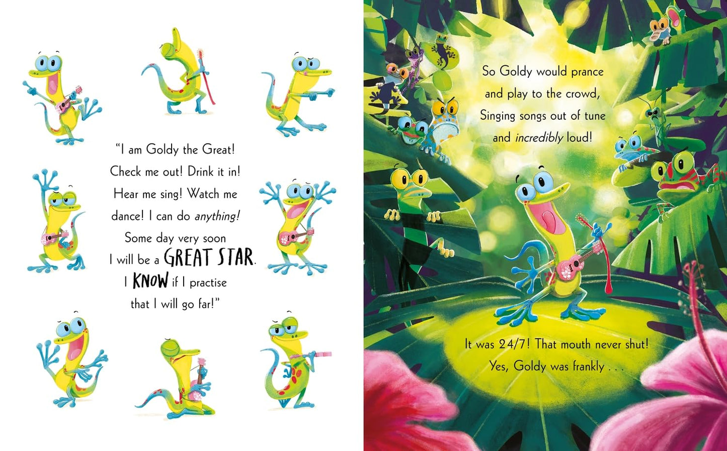 The Gecko and the Echo - Rachel Bright (Board Book)