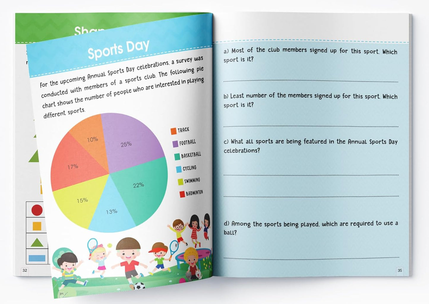 Data Handling Activity Book For Kids