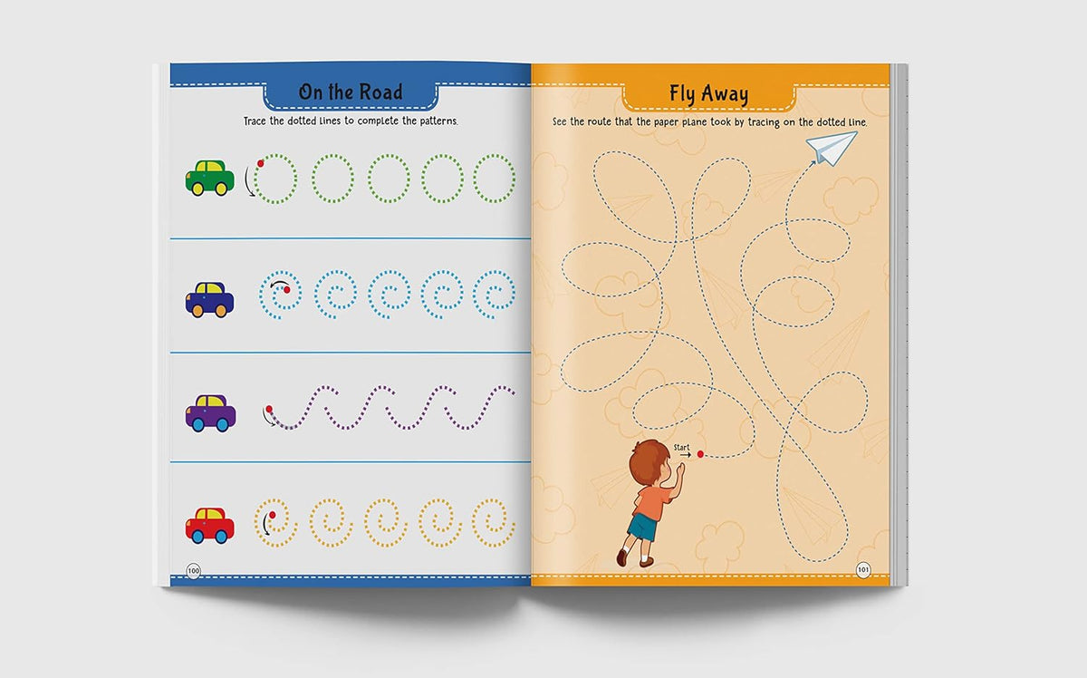 101 Pencil Control Activity Book