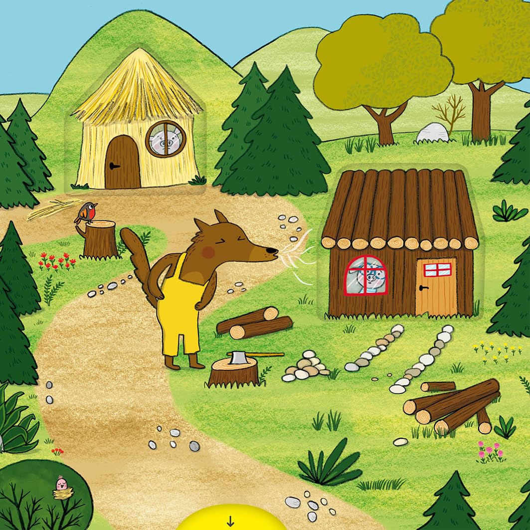 First Stories: The Three Little Pigs - Push Pull Slide