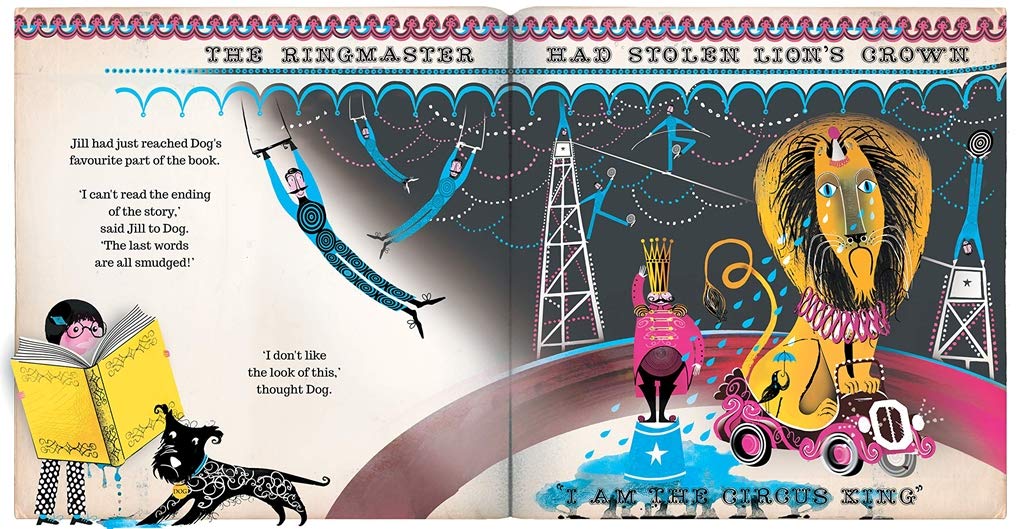 Jill and Lion - Lesley Barnes