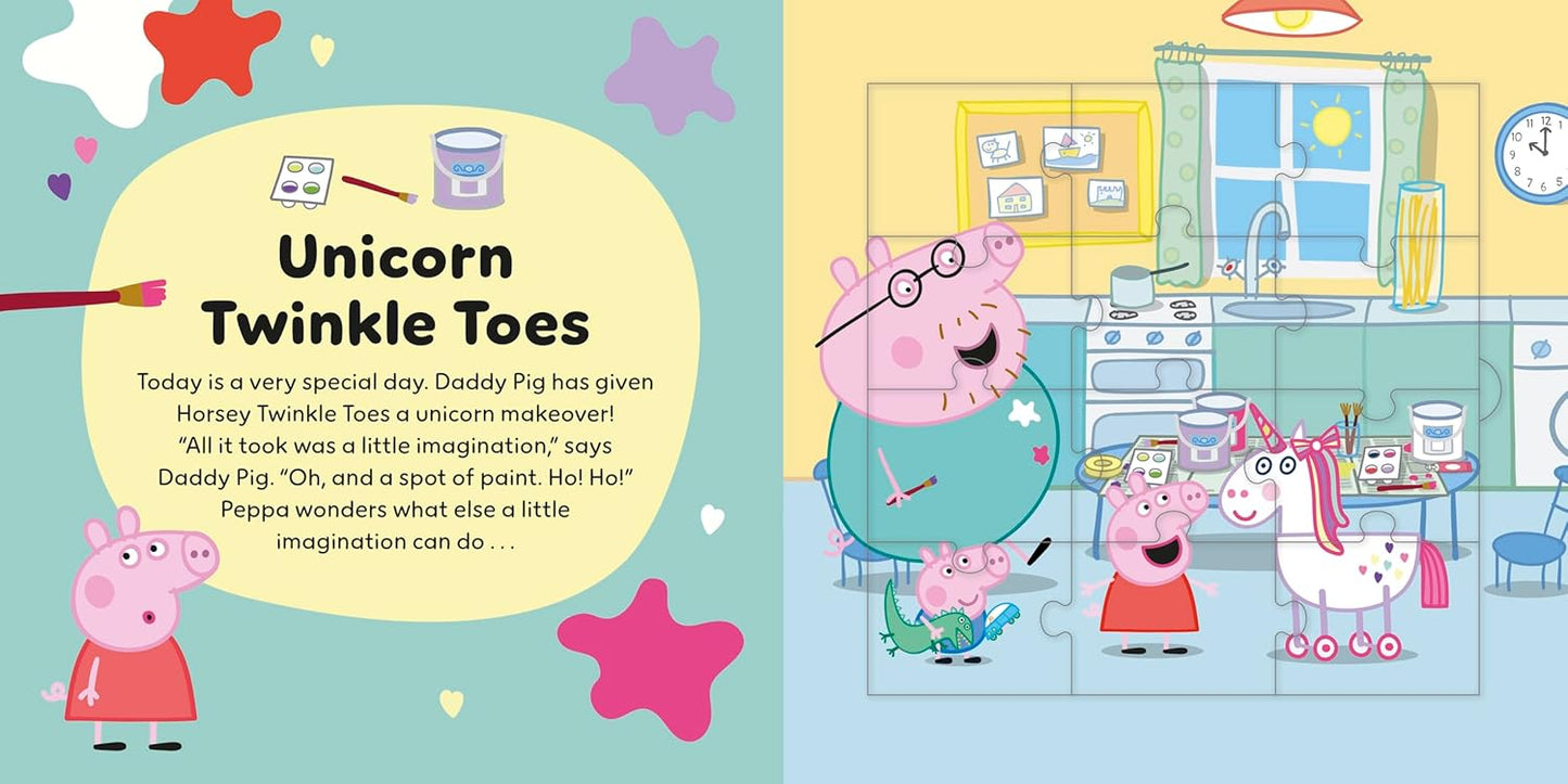 Peppa Pig: Peppa’s Unicorn Fun Jigsaw Puzzle Book