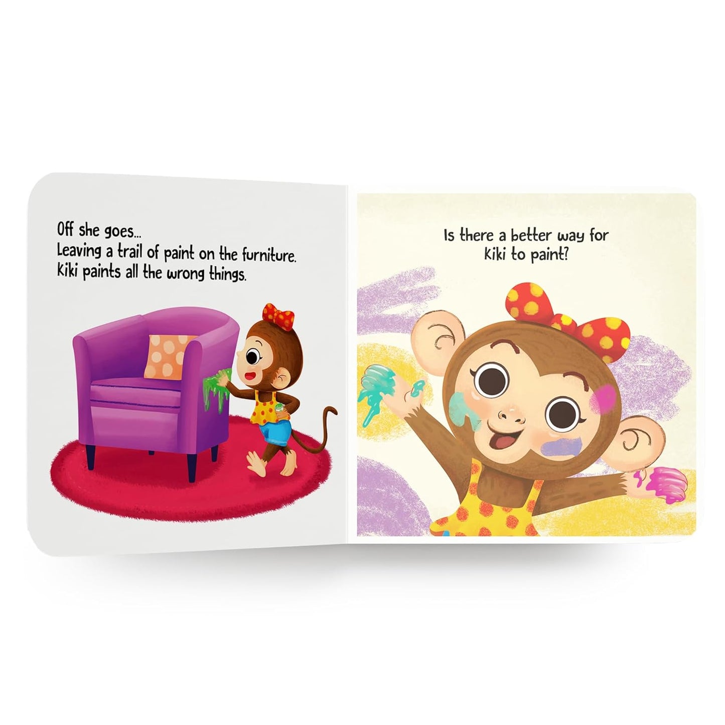 Little Tales Big Values: Kiki is a Messy Painter