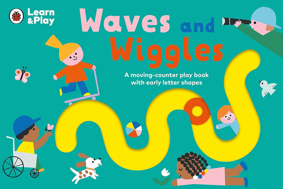 Waves and Wiggles A MovingCounter Play Book With Early Letter Shapes