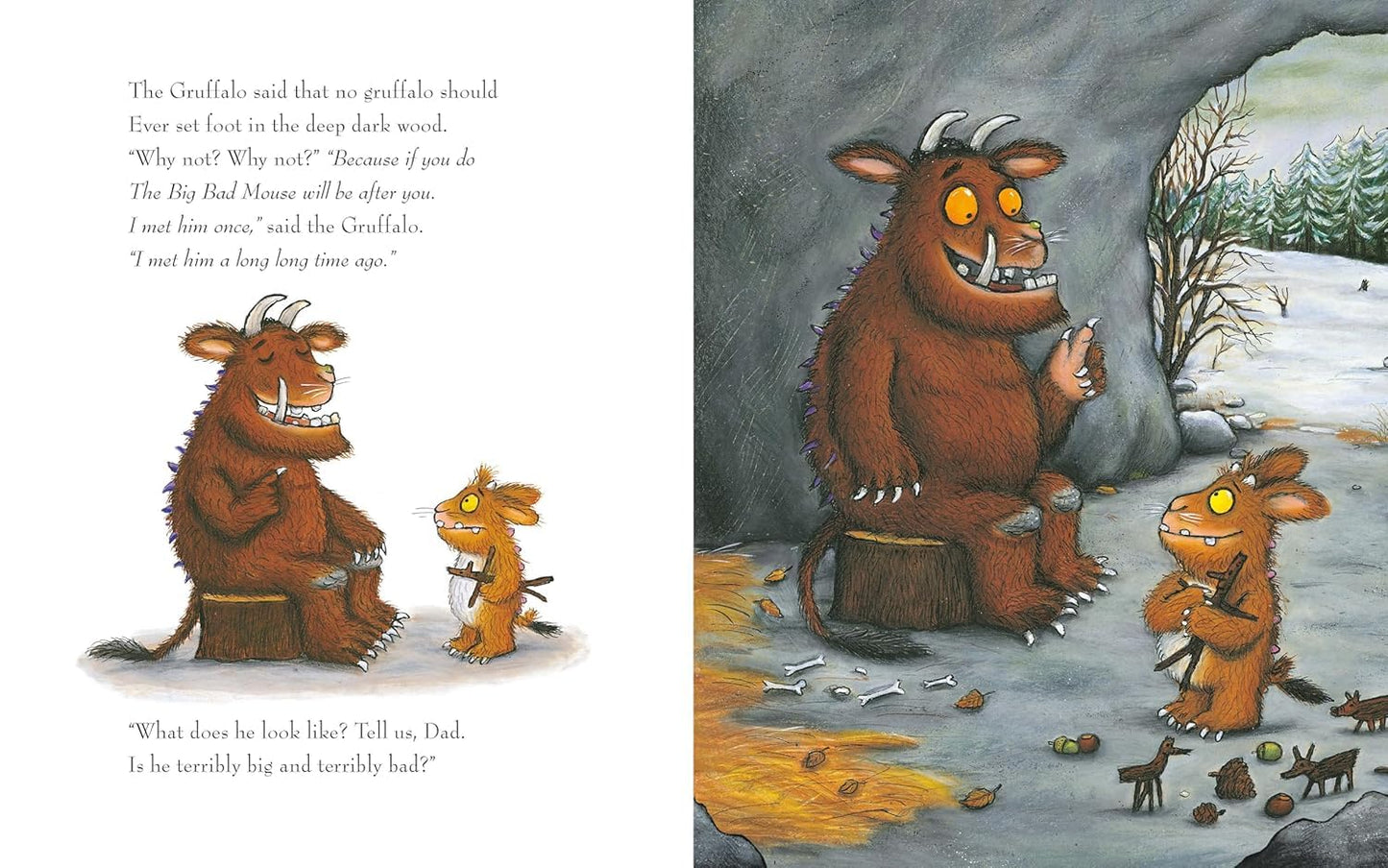 The Gruffalo and the Gruffalo's Child Board Book Gift Slipcase