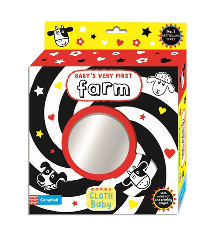 Baby's Very First Farm Cloth Baby: With a mirror and crinkly pages