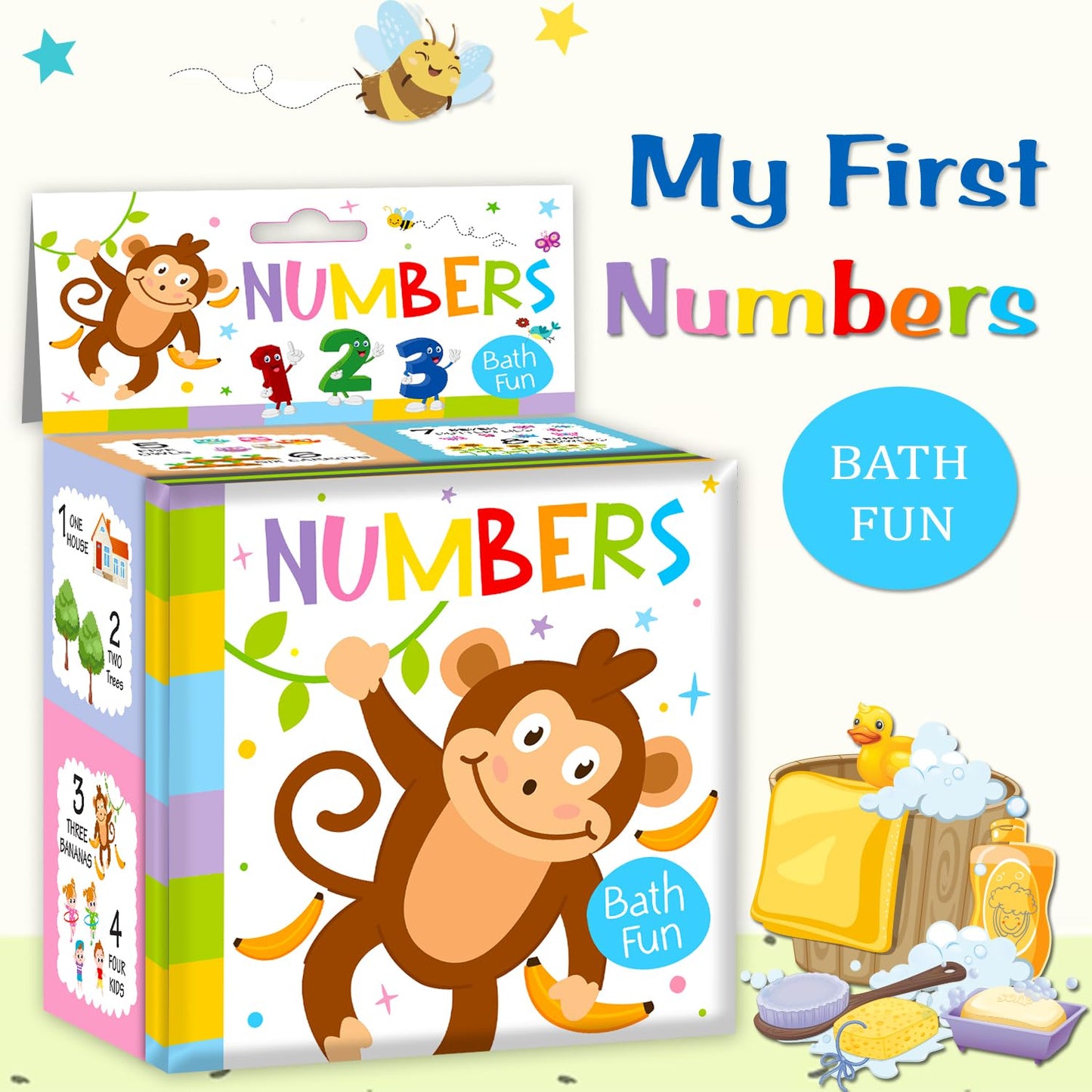First Word Bath Book: First Word Bath Book