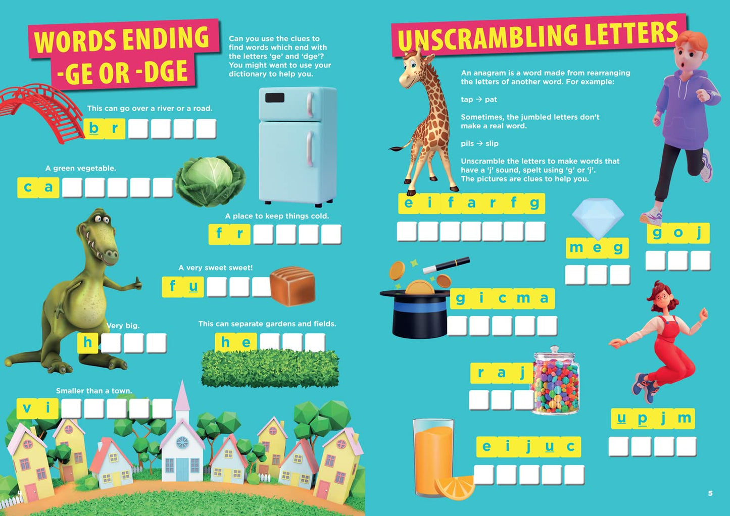 SCRABBLE Junior: Spelling Activity Book Age 6-7