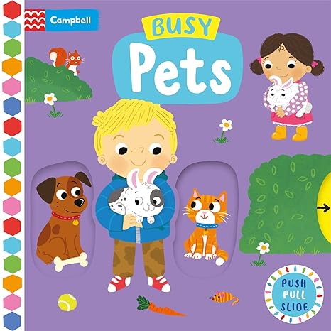 Busy Pets: Push Pull Slide