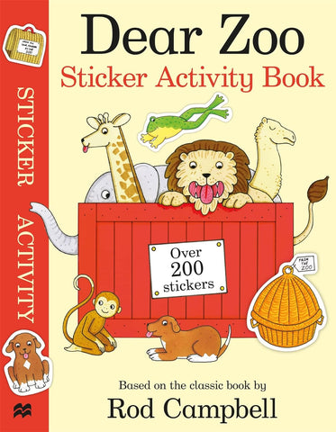 Dear Zoo Sticker Activity Book - Rod Campbell