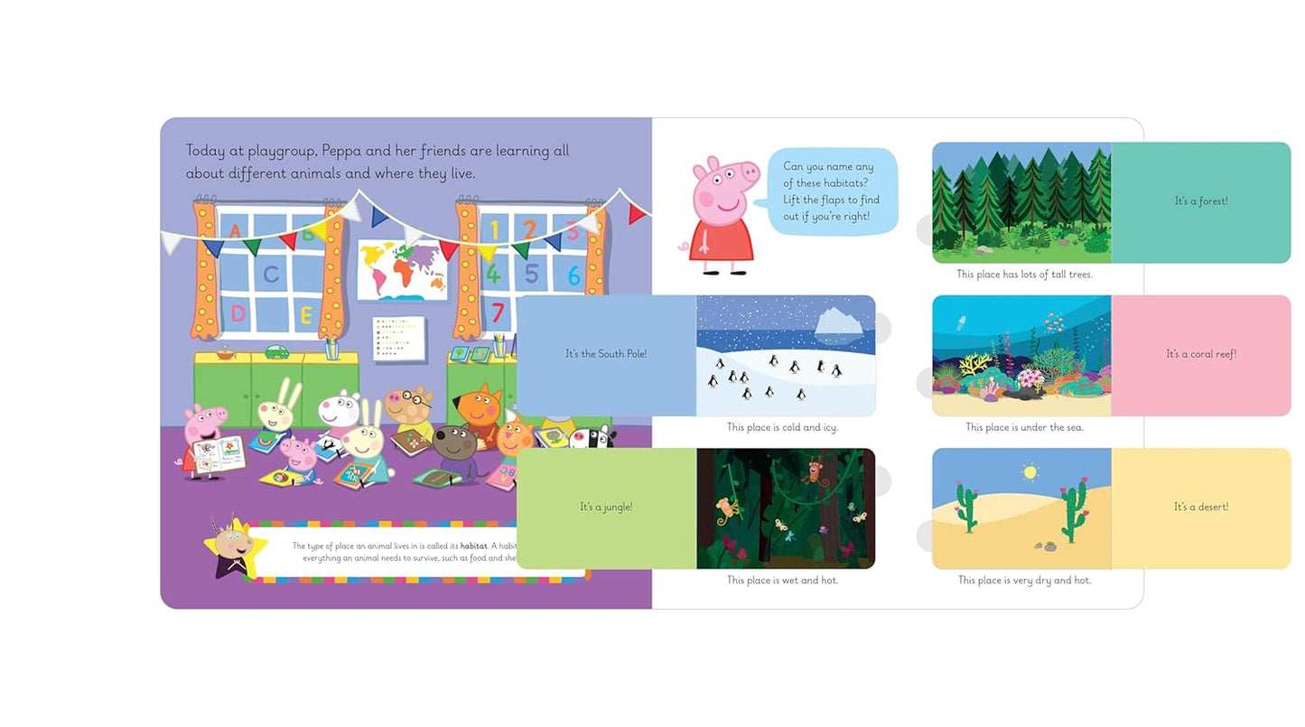 Learn with Peppa: Peppa's Animal Habitats