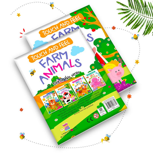 Touch and Feel Board Book: Farm Animals