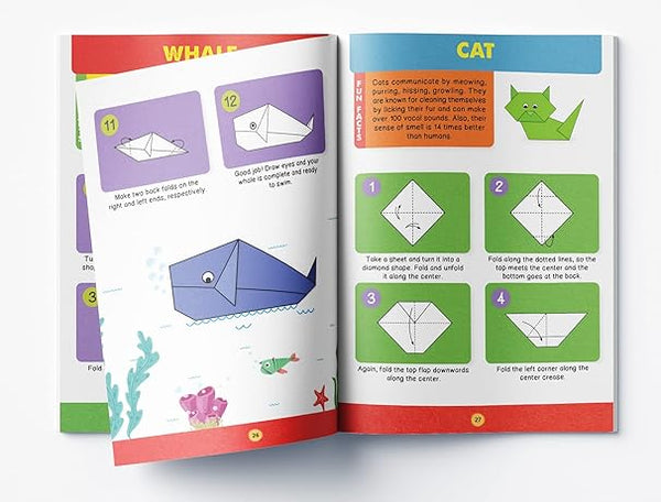 Origami: Step-by-Step Introduction To The Art of Paper-Folding: Level 2: Intermediate