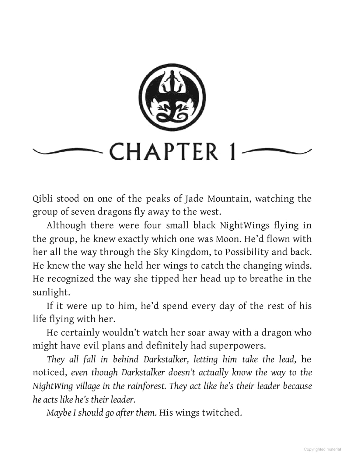 Wings Of Fire #10: Darkness Of Dragons