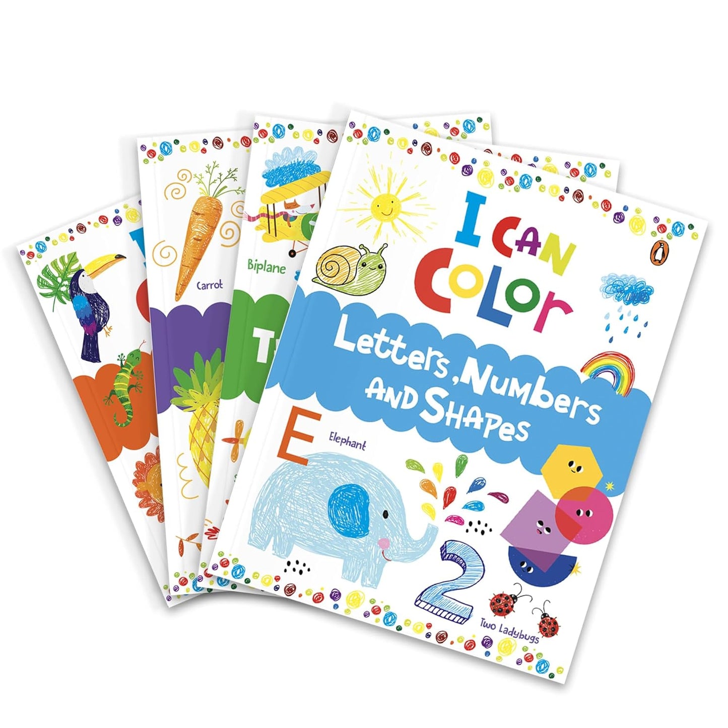 I Can Color Pack - Pack of 4 Books