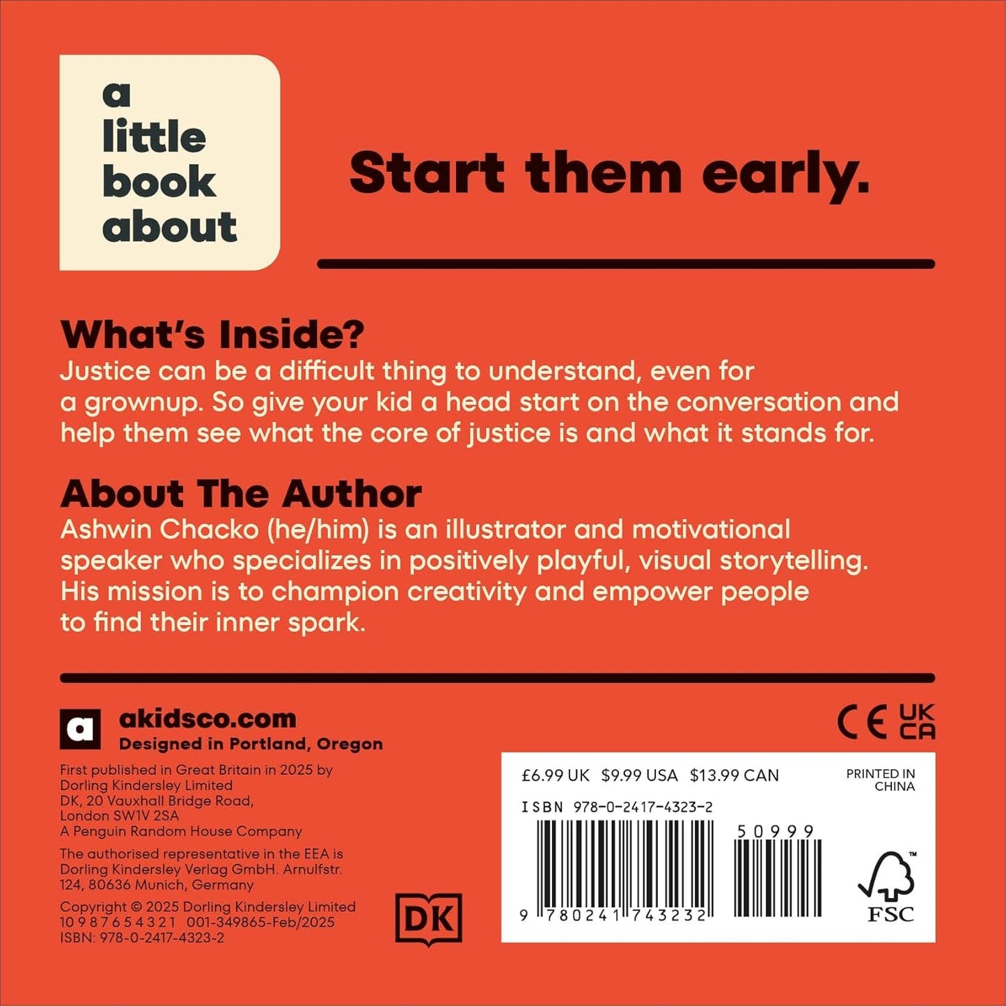DK A Little Book About Justice
