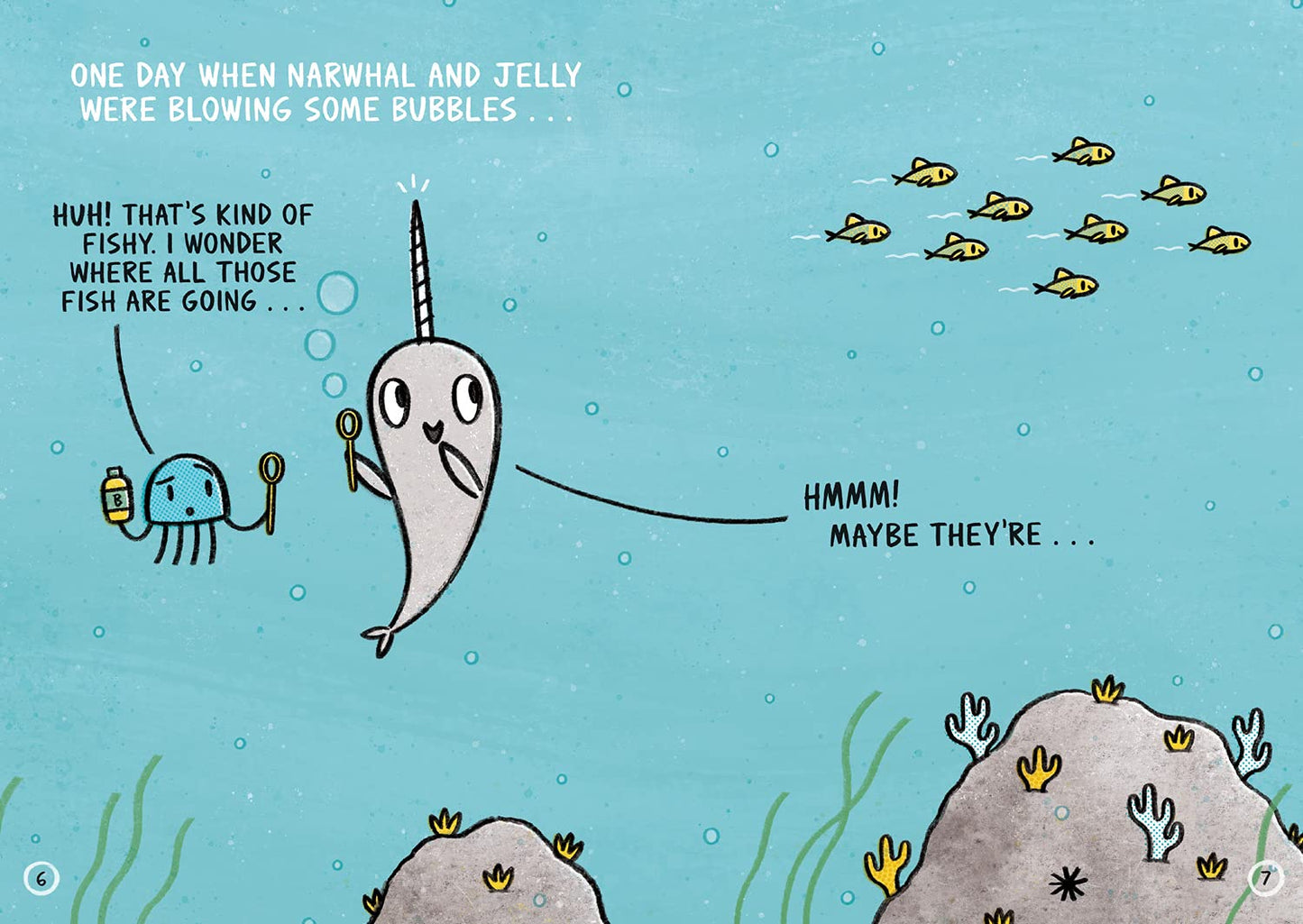 A Narwhal And Jelly Book #6: Narwhal's School of Awesomeness