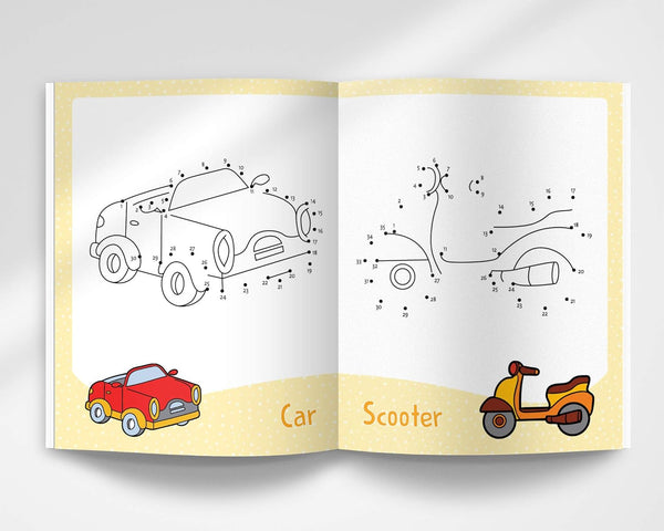 101 Dot To Dot Coloring: Fun Activity Book For Children