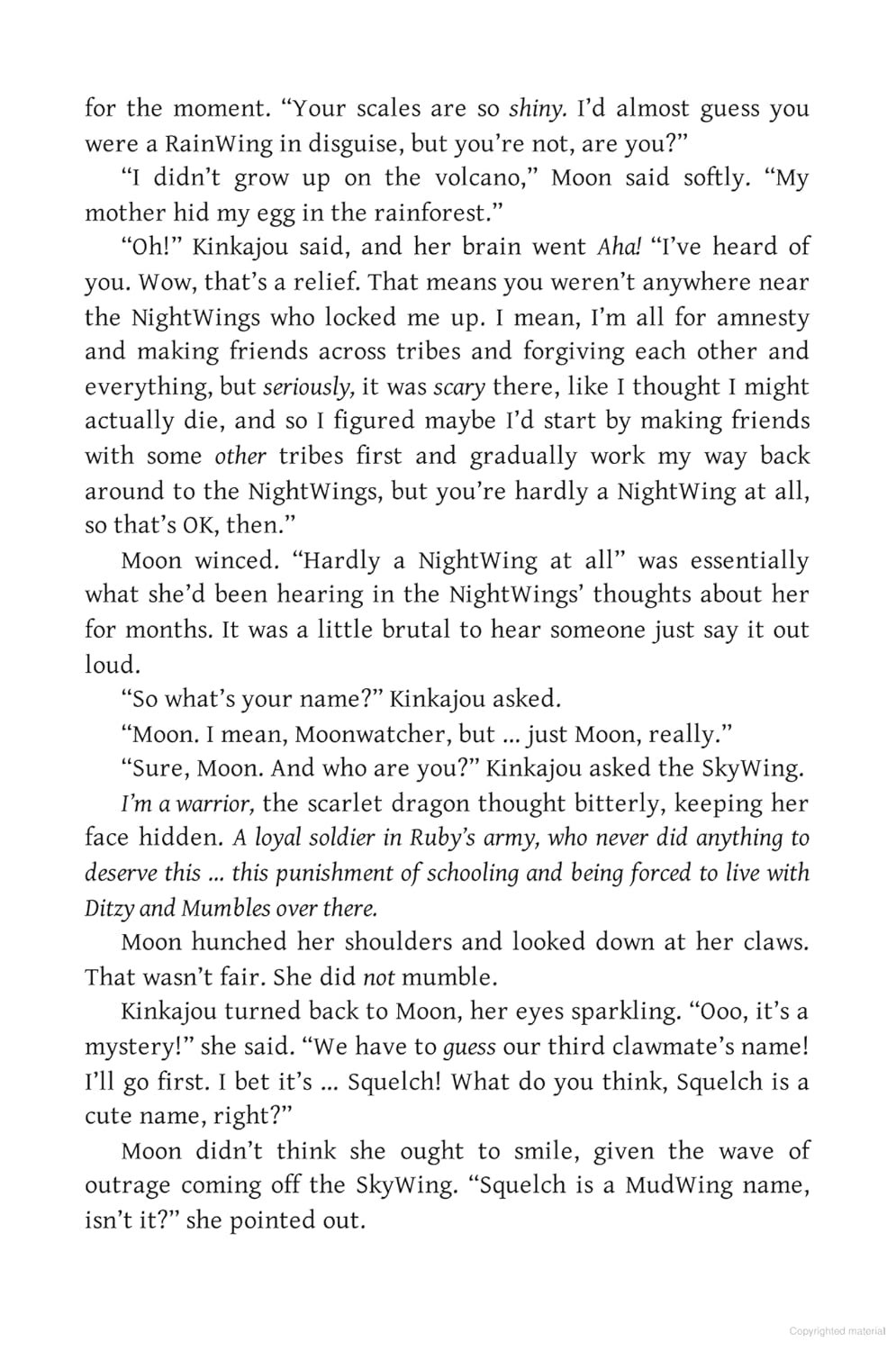 Wings of Fire #06: Moon Rising