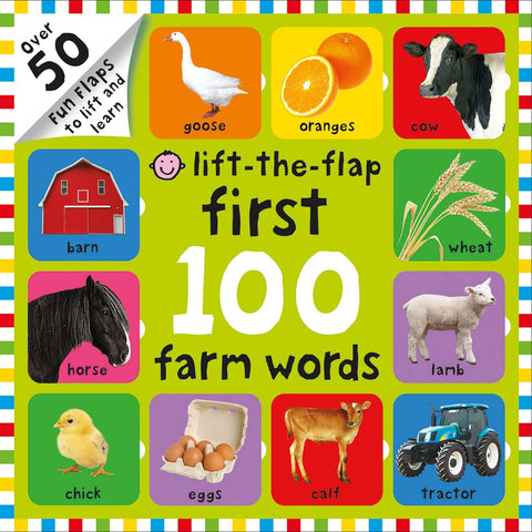 Priddy Books: First 100 Farm Words: Lift-the-Flap