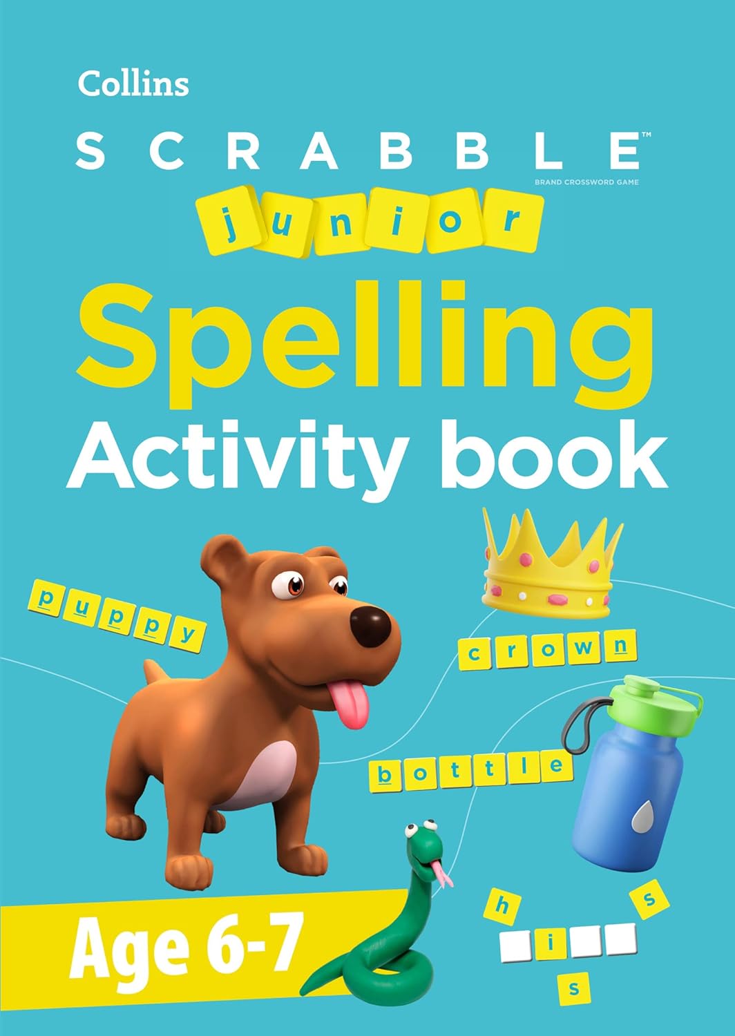 SCRABBLE Junior: Spelling Activity Book Age 6-7