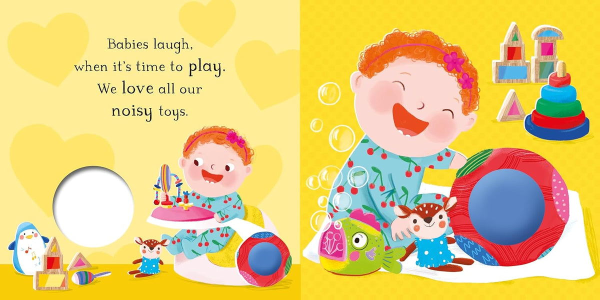 Babies Laugh All Day Long: With Soft Squeaker to Press