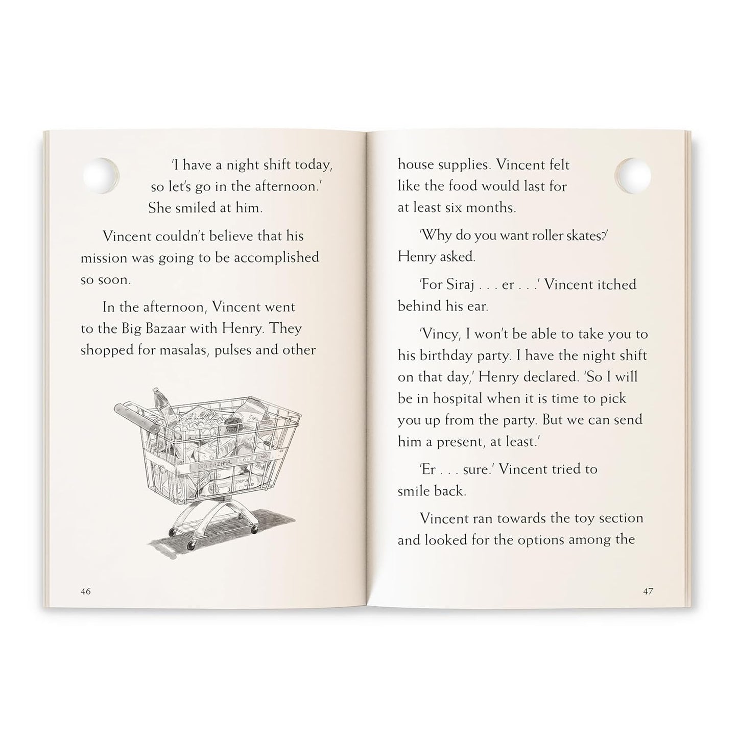 Hole Book: Vincent Can't Go - Mariyam Fatima