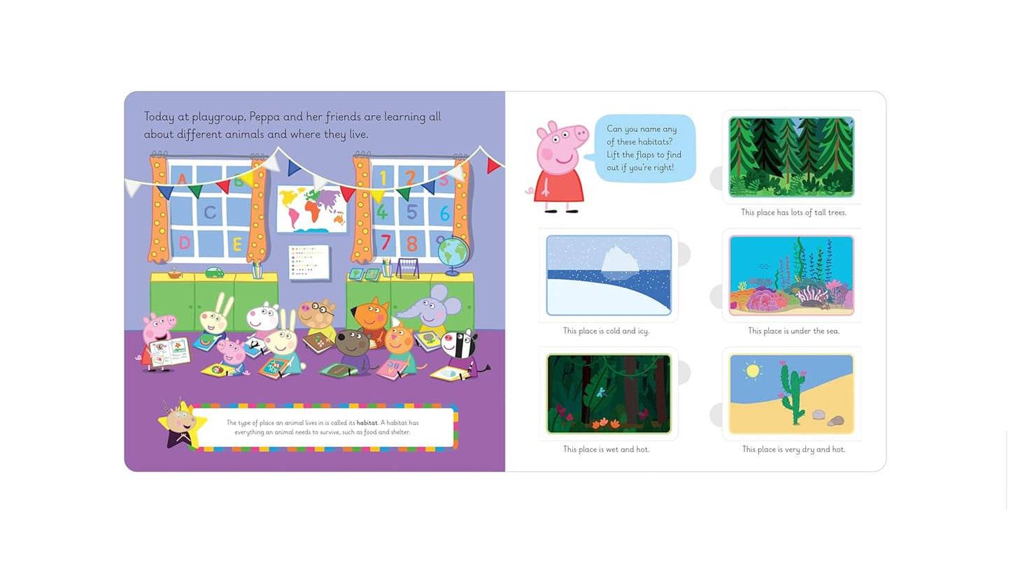 Learn with Peppa: Peppa's Animal Habitats