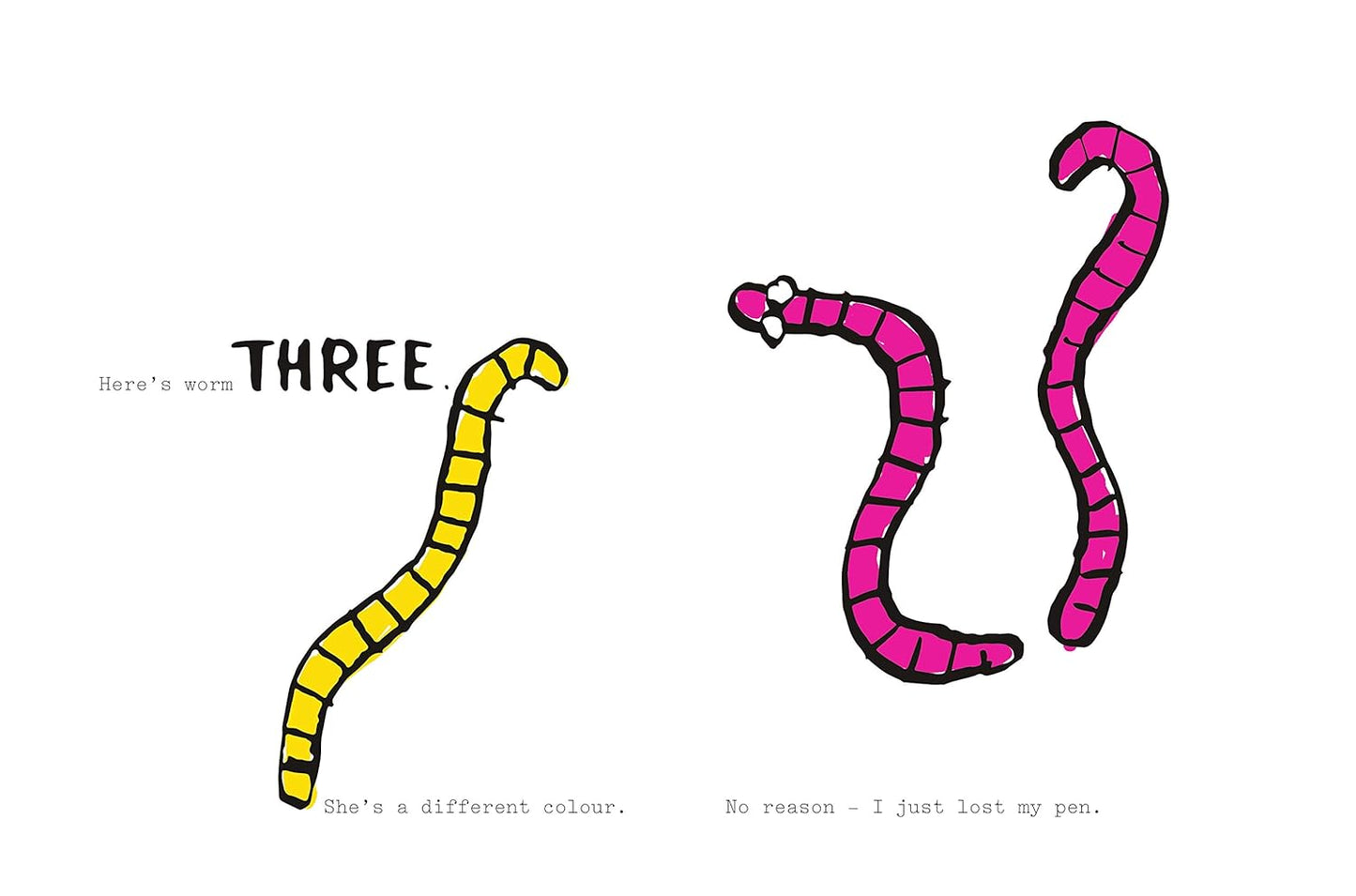 I Can Only Draw Worms