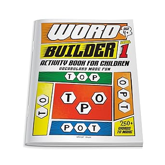 Word Builder Activity Book For Children: Level 1